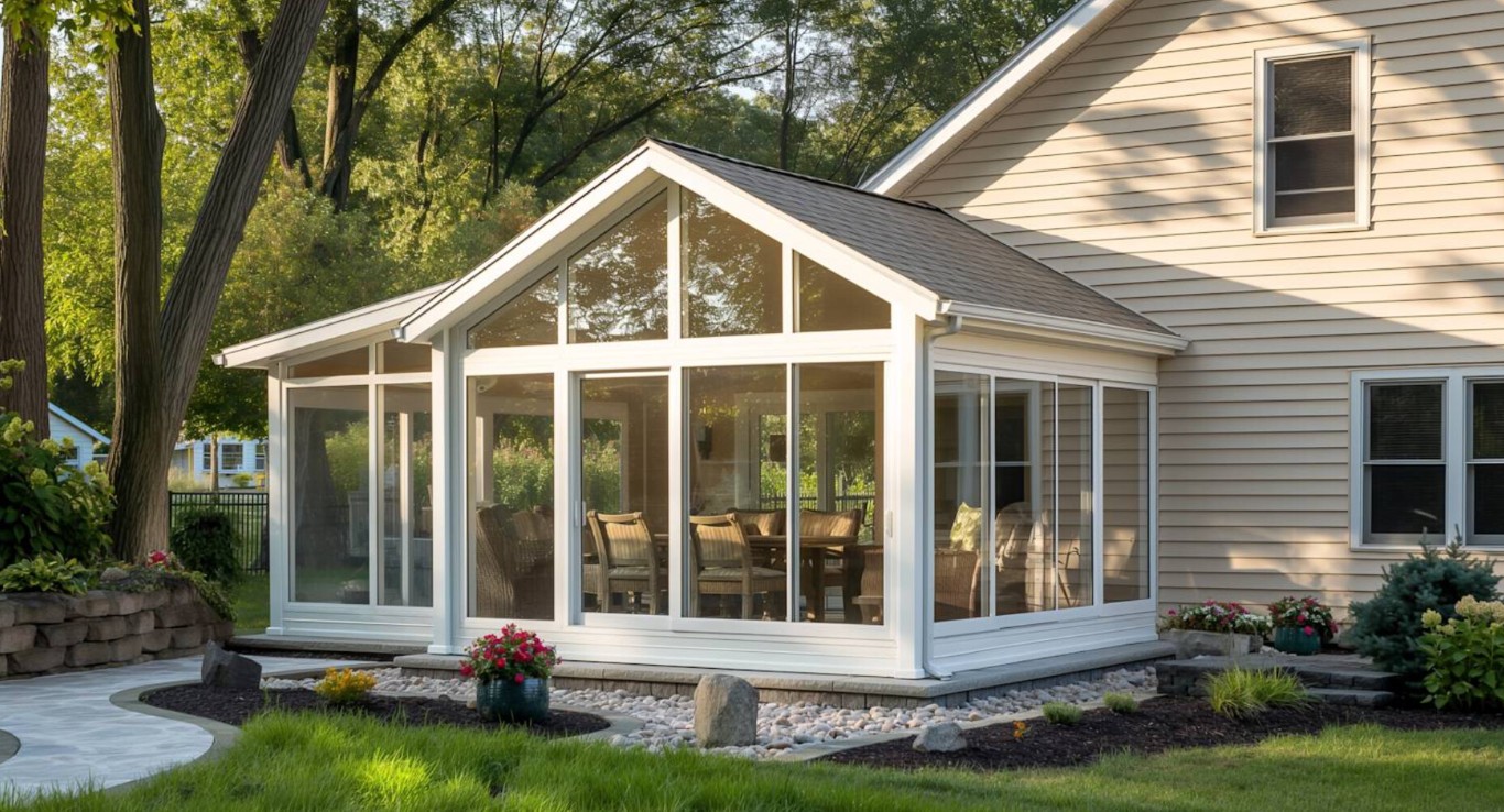 Professional sunroom design with natural light in Cedar Park, TX